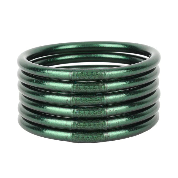 Frond All Weather Bangles-Set of 6