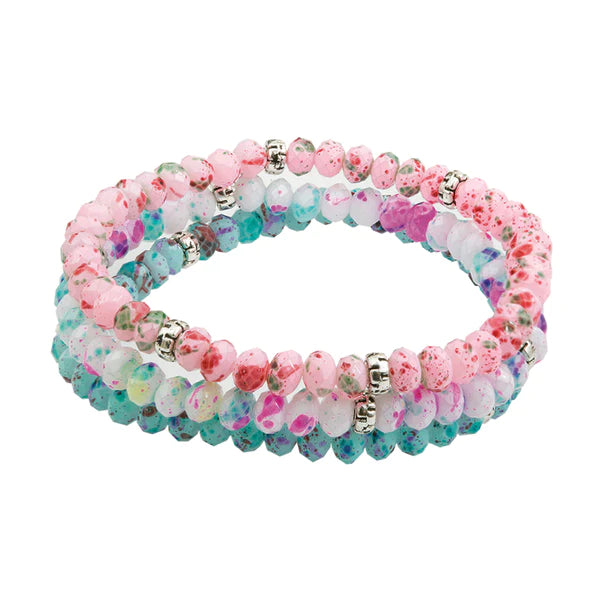 3-Stack Kids Mini-Crystal Bracelets