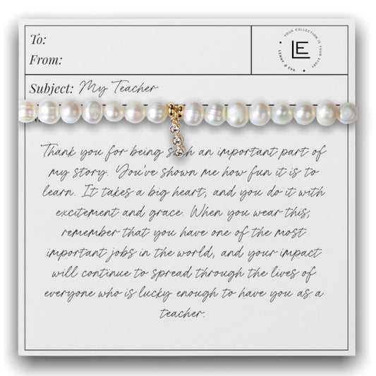 For Her Bracelet- Teacher