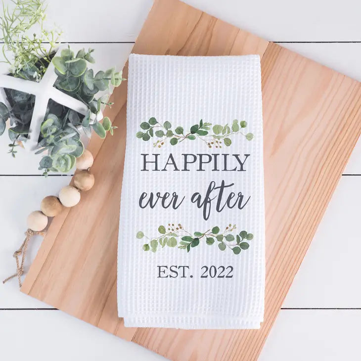 Happily Ever After Tea Towel