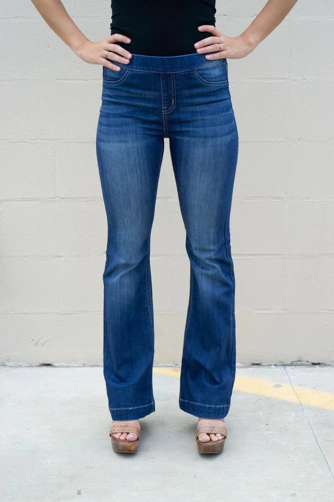 Mid Rise Flare Jegging - 30" Inseam