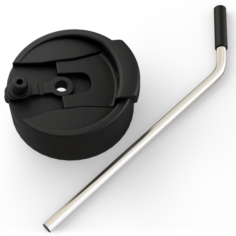 Universal Drinking Lid w/ Straw