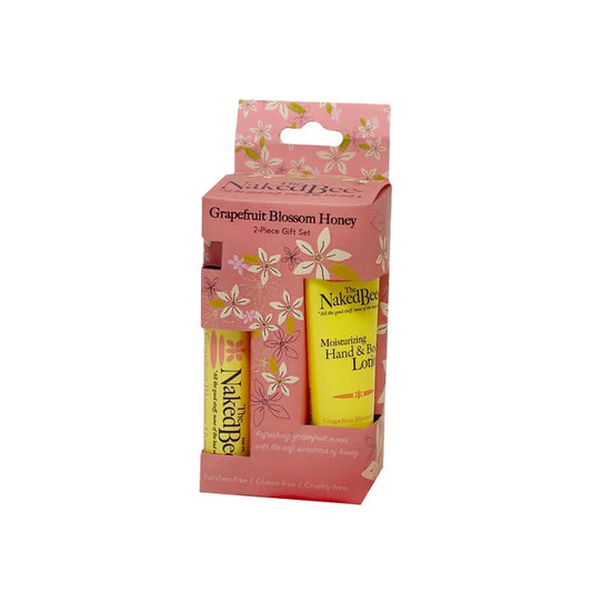 Mini lotion and ChapStick gift- grapefruit blossom honey 