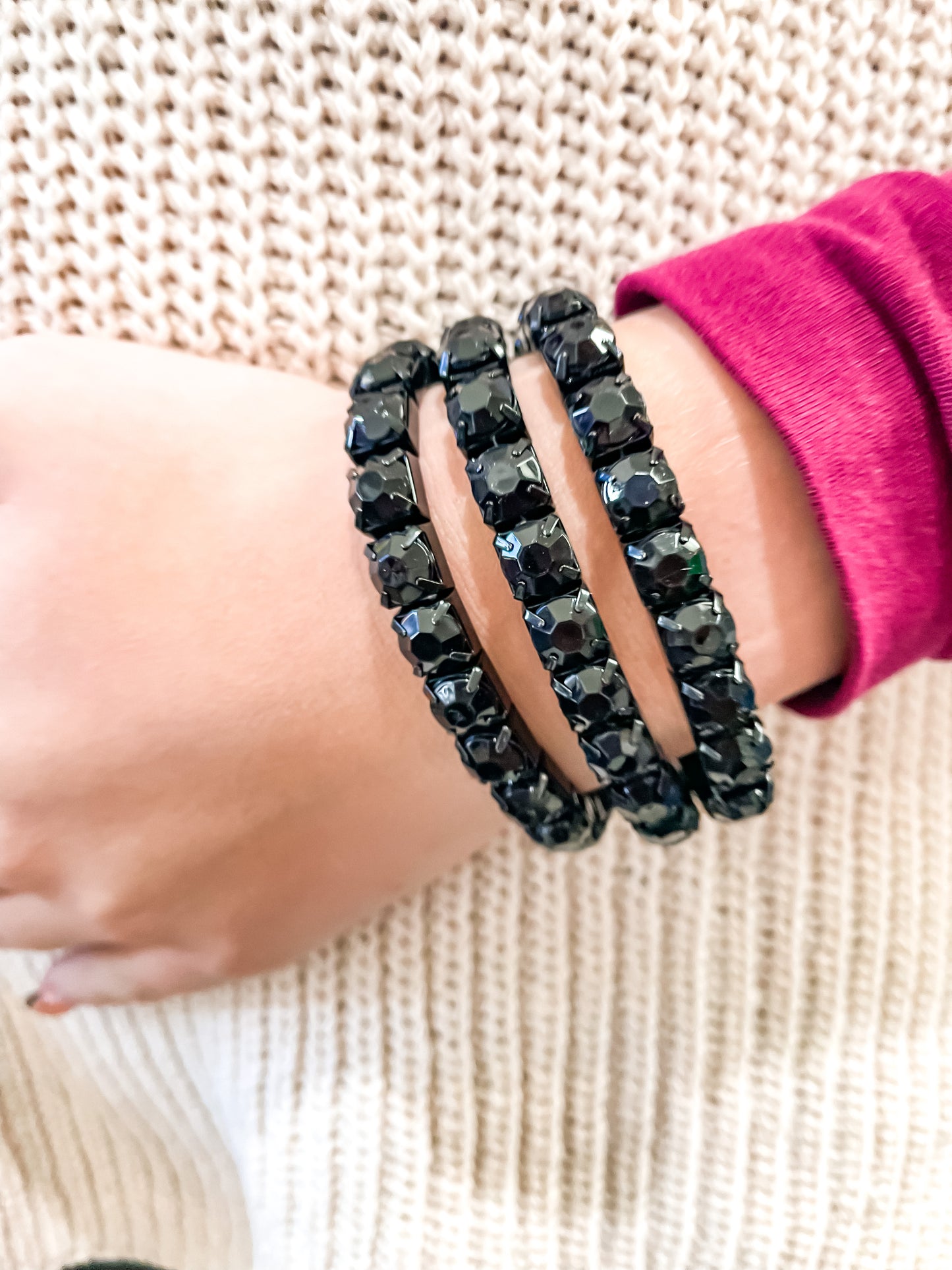 Black Stone Bracelet