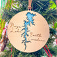 Lake Map Ornament