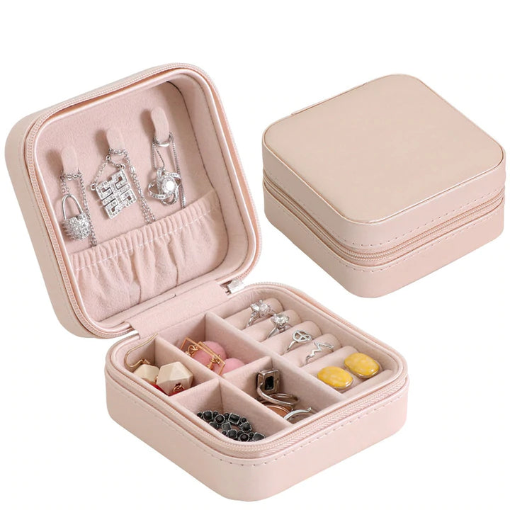 Small Travel Jewelry Case