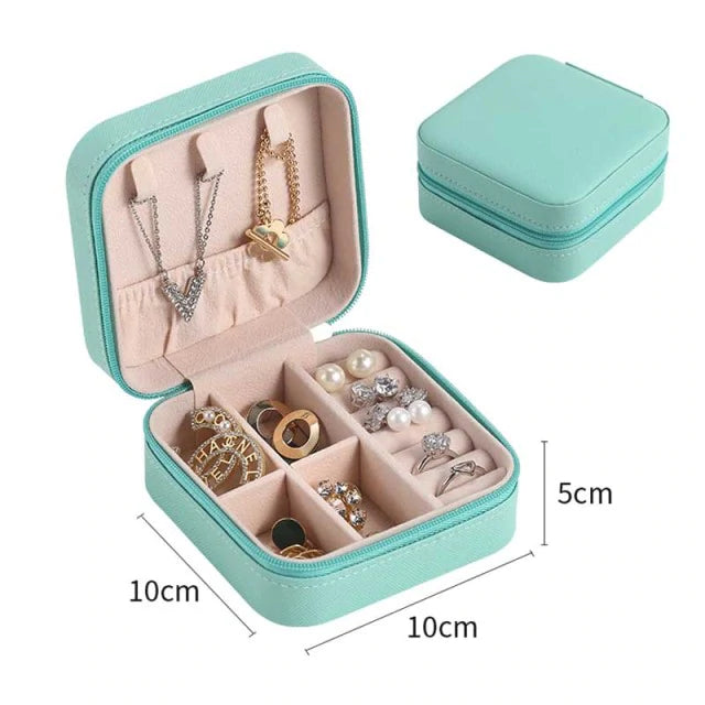 Small Travel Jewelry Case