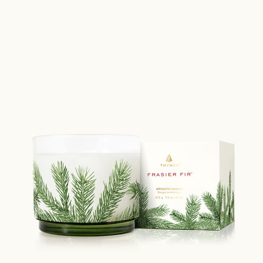 Frasier Fir Heritage Small Pine Needle Luminary Candle